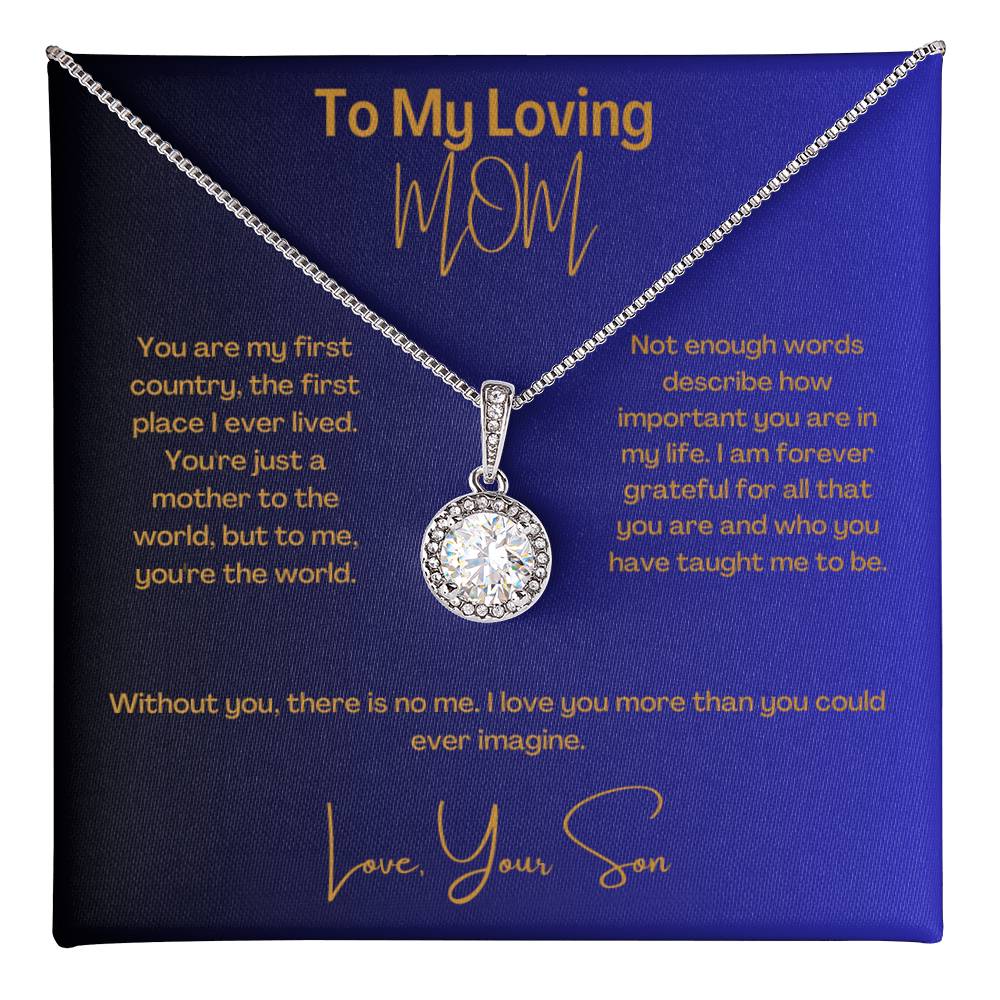 My Loving Mom | Eternal Hope Necklace | From Son