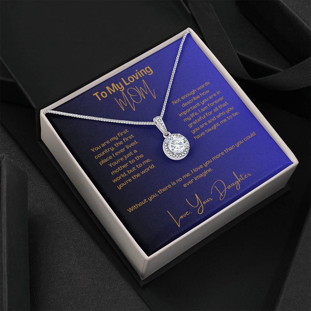 My Loving Mom | Eternal Hope Necklace | From Daughter