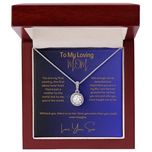 My Loving Mom  |  Eternal Hope Necklace  |  From Son