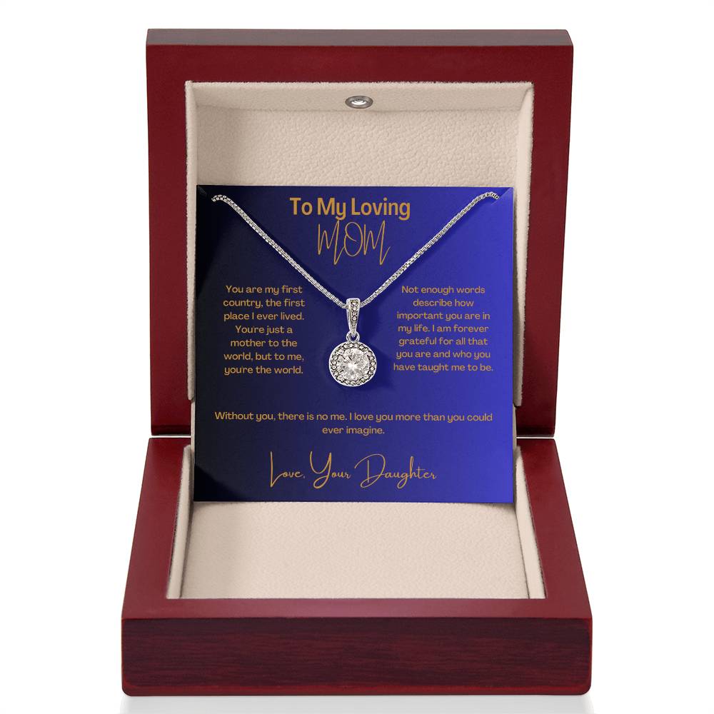 My Loving Mom | Eternal Hope Necklace | From Daughter