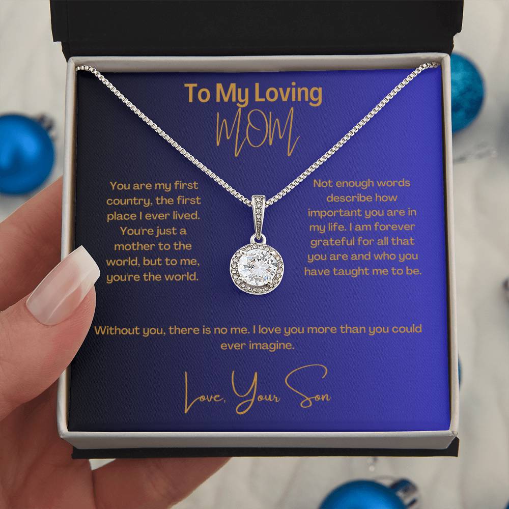 My Loving Mom  |  Eternal Hope Necklace  |  From Son