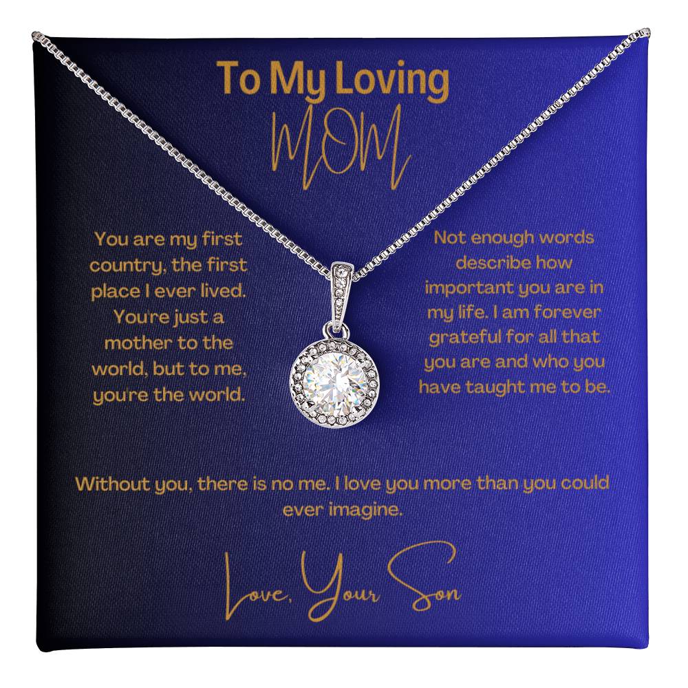 My Loving Mom  |  Eternal Hope Necklace  |  From Son