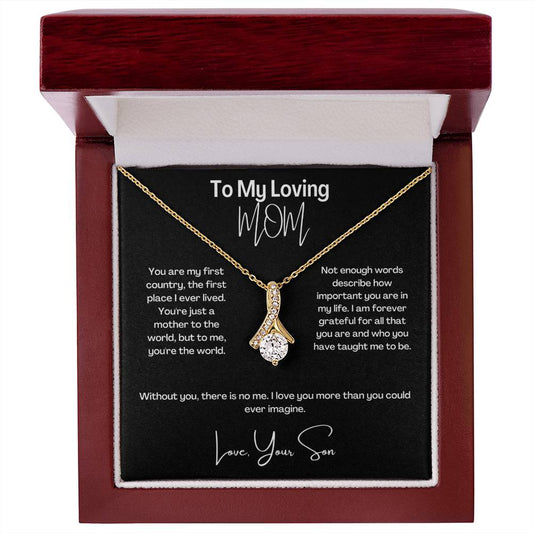 My Loving Mom  |  Alluring Beauty Necklace