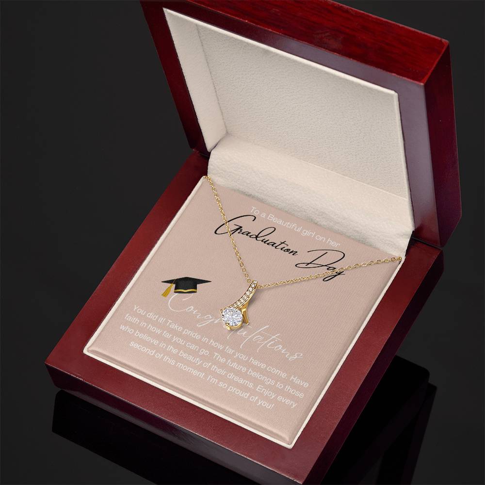 Graduation Day  |  Congrats  |  Alluring Beauty Necklace