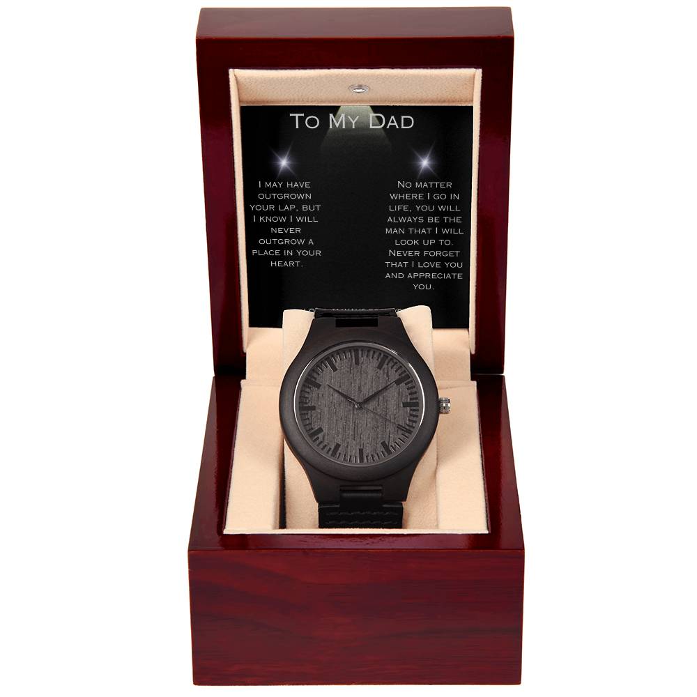 To My Dad  |  Wooden Watch  |  Love Always Forever